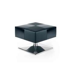Gamma & Bross Black Pouff | MG BROSS Pouff
