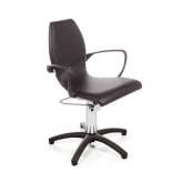 Gamma & Bross Black Nike I GAMMASTORE Styling Salon Chair