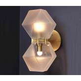 Gabriel Scott WELLES GLASS Wall-Sconce