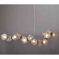 Gabriel Scott WELLES GLASS Long Chandelier