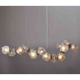 Gabriel Scott WELLES GLASS Long Chandelier