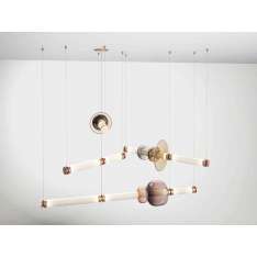 Gabriel Scott LUNA Chandelier 3 Tier
