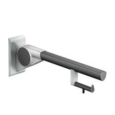 FSB FSB ErgoSystem® A100 Drop-down support rail with toilet-roll holder