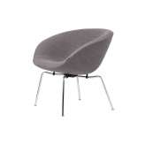 Fritz Hansen Pot™ | Fabric, chromed steel base