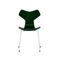 Fritz Hansen Grand Prix™ | 3130, Evergreen, lacquered, white base