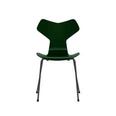 Fritz Hansen Grand Prix™ | 3130, Evergreen, lacquered, warm graphite base