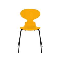 Fritz Hansen Ant™ | 3101, True Yellow, lacquered, black base