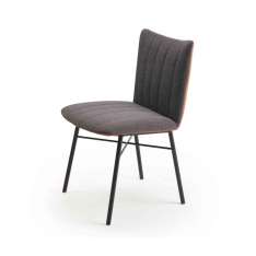 Freifrau MANUFAKTUR Rubie | Chair with steel frame 4-legs