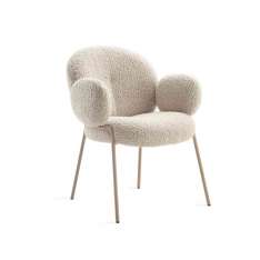 Freifrau MANUFAKTUR Nana | Nana Armchair with steel frame