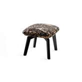 Freifrau MANUFAKTUR Marla | Ottoman with wooden frame