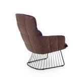 Freifrau MANUFAKTUR Marla | Easy Chair High with harp frame