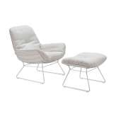 Freifrau MANUFAKTUR Leyasol | Outdoor | Lounge Chair with Ottoman