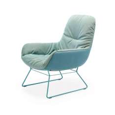 FREIFRAU MANUFAKTUR Leya | Lounge Chair with wire frame