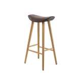 Freifrau MANUFAKTUR Kya | Barstool with wooden frame