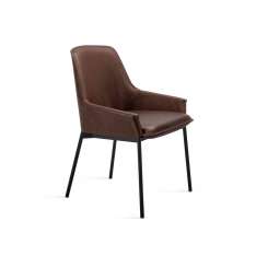 Freifrau MANUFAKTUR Grace | Armchair Low with steel frame