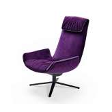 FREIFRAU MANUFAKTUR Amelie | Lounge Chair with x-base frame