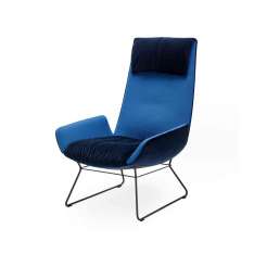 FREIFRAU MANUFAKTUR Amelie | Lounge Chair with wire frame