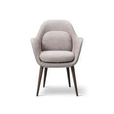 Fredericia Furniture Swoon Chair Wood Base