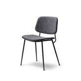 Fredericia Furniture Søborg Steel Base - seat and back upholstered