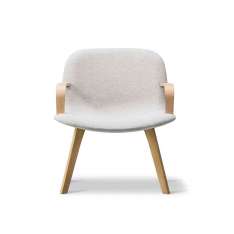 Fredericia Furniture Eyes Lounge Wood Base Armchair