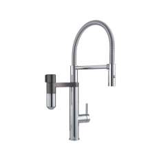 Franke Home Solutions Vital 2in1 Water Fitration Tap Semi Pro U Spout Chrome-Gun Metal