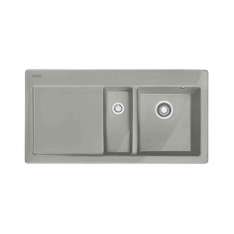Franke Home Solutions Mythos Sink MTK 651-100 Ceramic Perlgrau Matt
