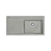 Franke Home Solutions Mythos Sink MTK 611-100 Ceramic Perlgrau Matt