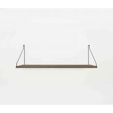 Frama Shelf Dark Oiled | 80w-27d Steel Black Brackets