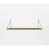 Frama Shelf Dark Oiled | 80w-27d Steel Black Brackets