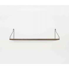Frama Shelf Dark Oiled | 80w-20d Steel Black Brackets