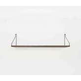 Frama Shelf Dark Oiled | 80w-20d Steel Black Brackets