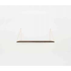 Frama Shelf Dark Oiled | 60w-27d Brass Brackets