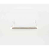 Frama Shelf Dark Oiled | 60w-20d Stainless Steel Brackets