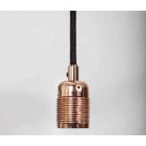 Frama E27 pendant Copper / Black Cable