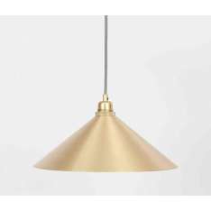 Frama Cone large l brass l incl. pendant