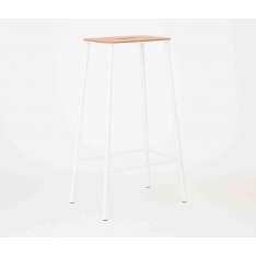 Frama Adam stool H76 matt white