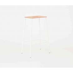 Frama Adam stool H65 matt white