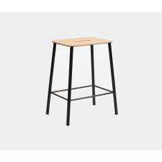 Frama Adam stool H50 matt black