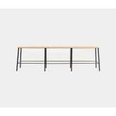 Frama Adam bench L160 matt black