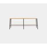 Frama Adam bench L120 matt black
