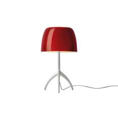 Foscarini Lumiere table small cherry red