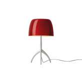 Foscarini Lumiere table small cherry red