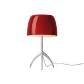 Foscarini Lumiere table large cherry red