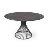 Fischer Möbel Claris pillar table round