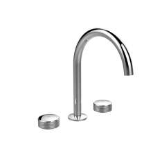 Fima Carlo Frattini Texture Collection F5611 | 3-holes basin mixer with swivel spout