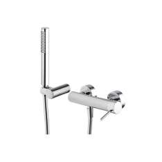 Fima Carlo Frattini Spillo Up F3035 | Exposed shower mixer with shower set