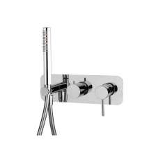 Fima Carlo Frattini Spillo Tech F3049X2X | Single lever bath and shower mixer for concealed installation 2 outlet with shower se