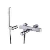 Fima Carlo Frattini Spillo Tech F3034X | Exposed bath mixer with shower set