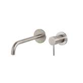 Fima Carlo Frattini Spillo Steel F3081LX9 | Wall mounted wash basin mixer INOX