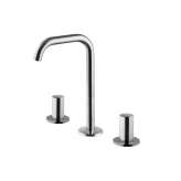 Fima Carlo Frattini So F3191B | 3-holes basin mixer with swivel spout